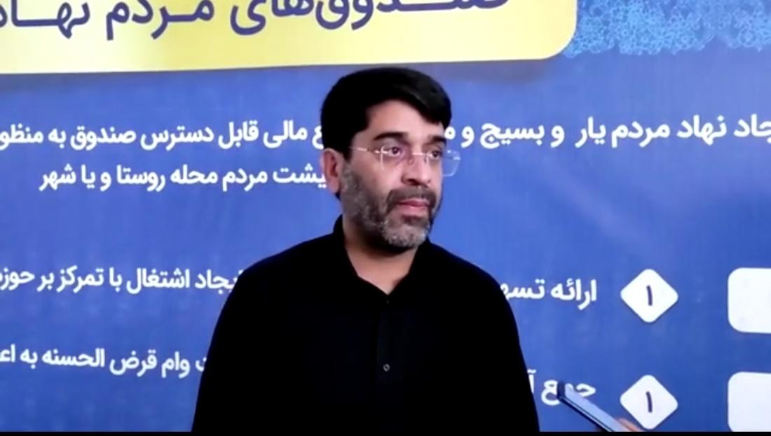 بازدید آقای کهنوجی،شهردار محترم رفسنجان از نمایشگاه دستاورد های صندوق صادق آباد